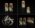 Snake Rib Curio Vial